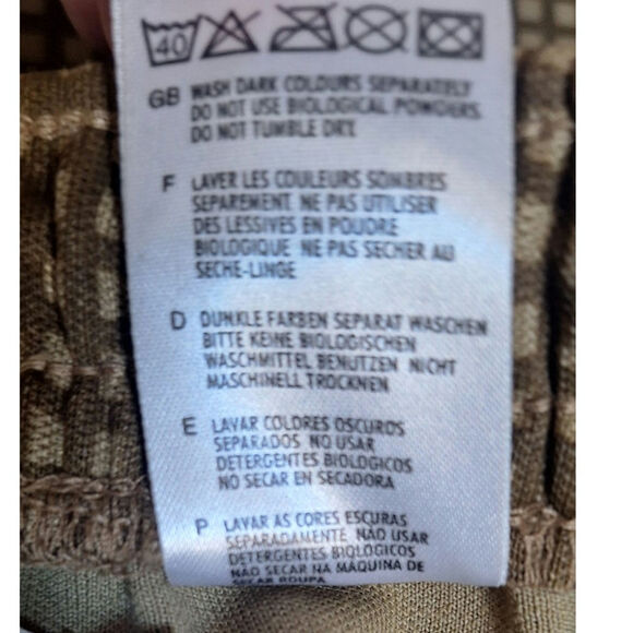 Fred Perry Track Pants Sz M- Tropical Camo- Vintage- Never Worn nwot - Picture 8 of 8